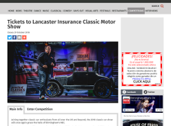 Win Tickets to Lancaster Insurance Classic Motor Show