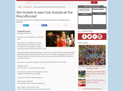 Win tickets to see Club Swizzle at the Roundhouse