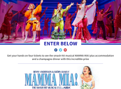 Win tickets to see Mama Mia and an overnight stay for four people