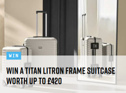 Win a Titan Litron Frame Suitcase