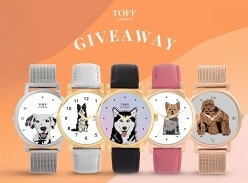 Win a Toff London Watch from the Adorable Dogs Range