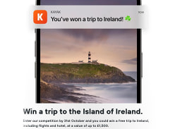 Win a Trip to the Island of Ireland