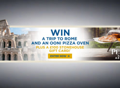 Win a Trip to Rome and an Ooni Pizza Oven