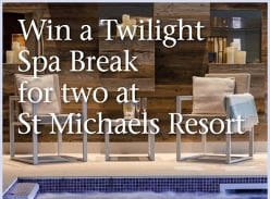 Win a Twilight Spa Break for Two at St Michaels Resort