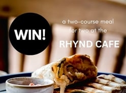 Win a Two-Course Meal for Two at the Rhynd Caf