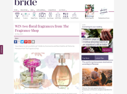 WIN two floral fragrances from The Fragrance Shop