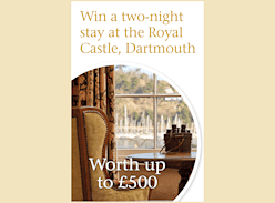Win a Two-Night Stay at the Royal Castle, Dartmouth