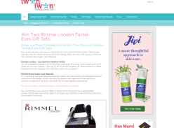 Win Two Rimmel London Tantal-Eyes Gift Sets