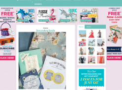 Win two sewing patterns, £55 of fabric and a £20 online voucher from Dragonfly Fabrics