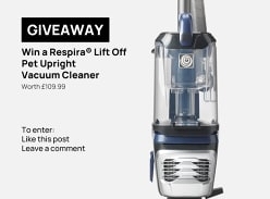 Win a Vacmaster Respira Lift Off Pet Vacuum Cleaner