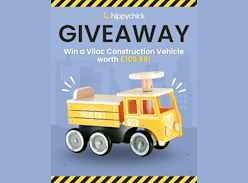Win a Vilac Construction Vehicle