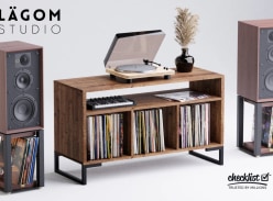 Win a Vinyl Record Storage Cabinet