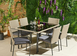 Win a Vonhaus Alaba Garden Dining Six-Seater