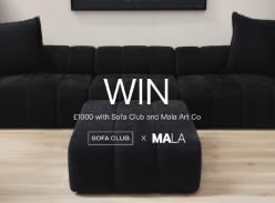 Win Vouchers to spend on Art and a Sofa