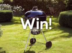 Win a Weber Master Touch Charcoal BBQ