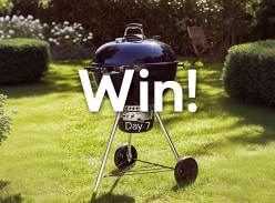 Win a Weber Master Touch Charcoal BBQ