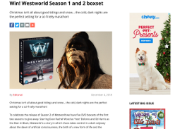 Win Westworld Season 1 and 2 boxset