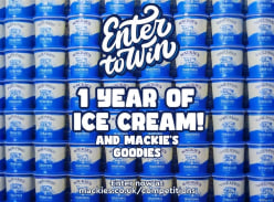 Win a Year's of Mackie's Ice Cream