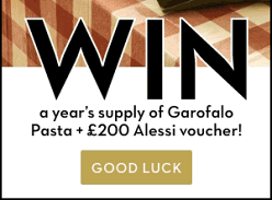 Win a Years' Supply of Garofalo Pasta