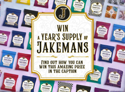 Win a Years Supply of Jakemans
