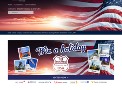 Win your dream holiday to the USA 