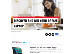 Win your dream laptop