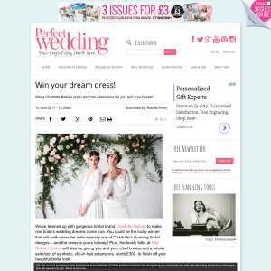 Win your dream Wedding Dress