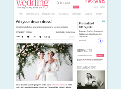 Win your dream Wedding Dress